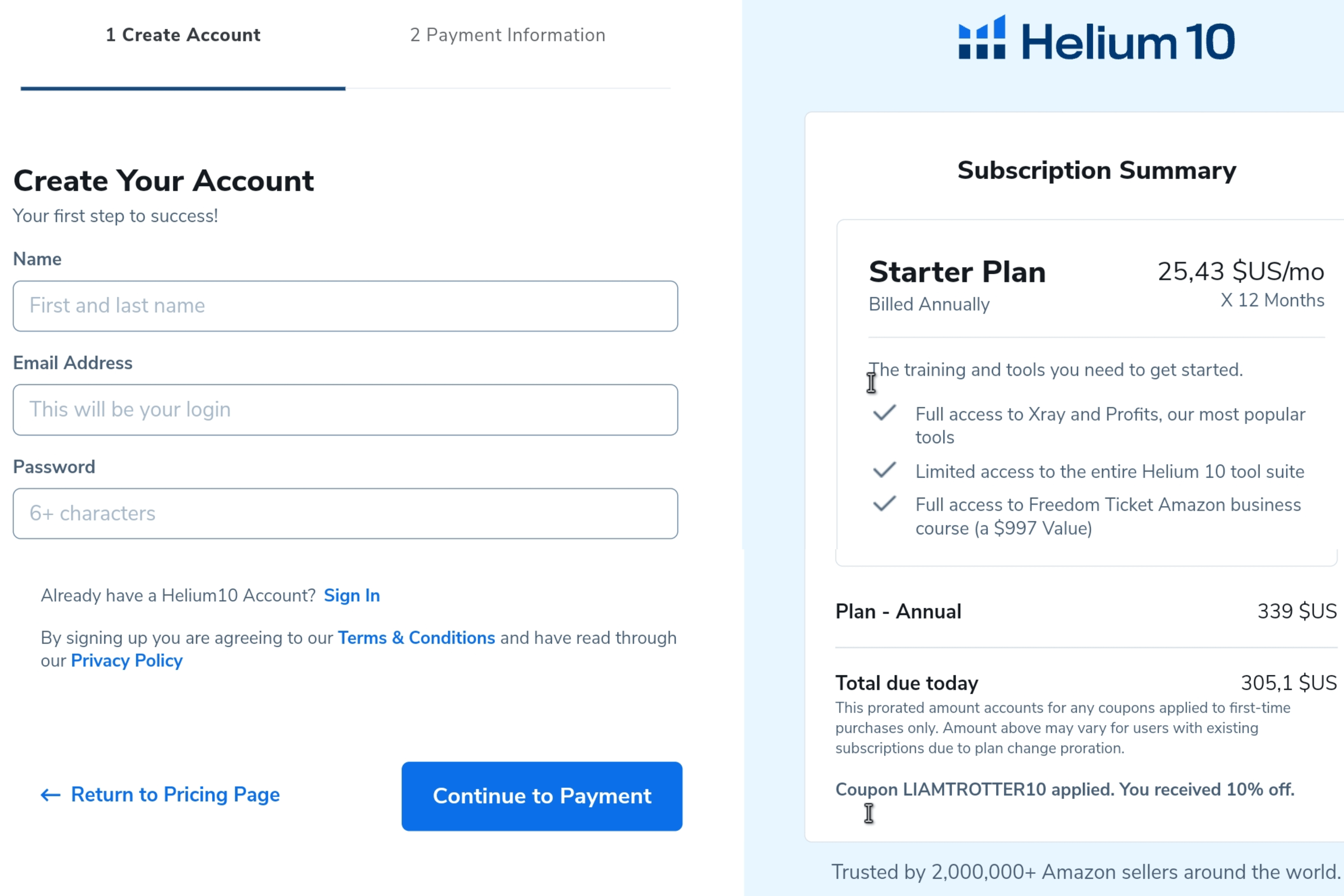 How to Start with the Helium 10 Starter