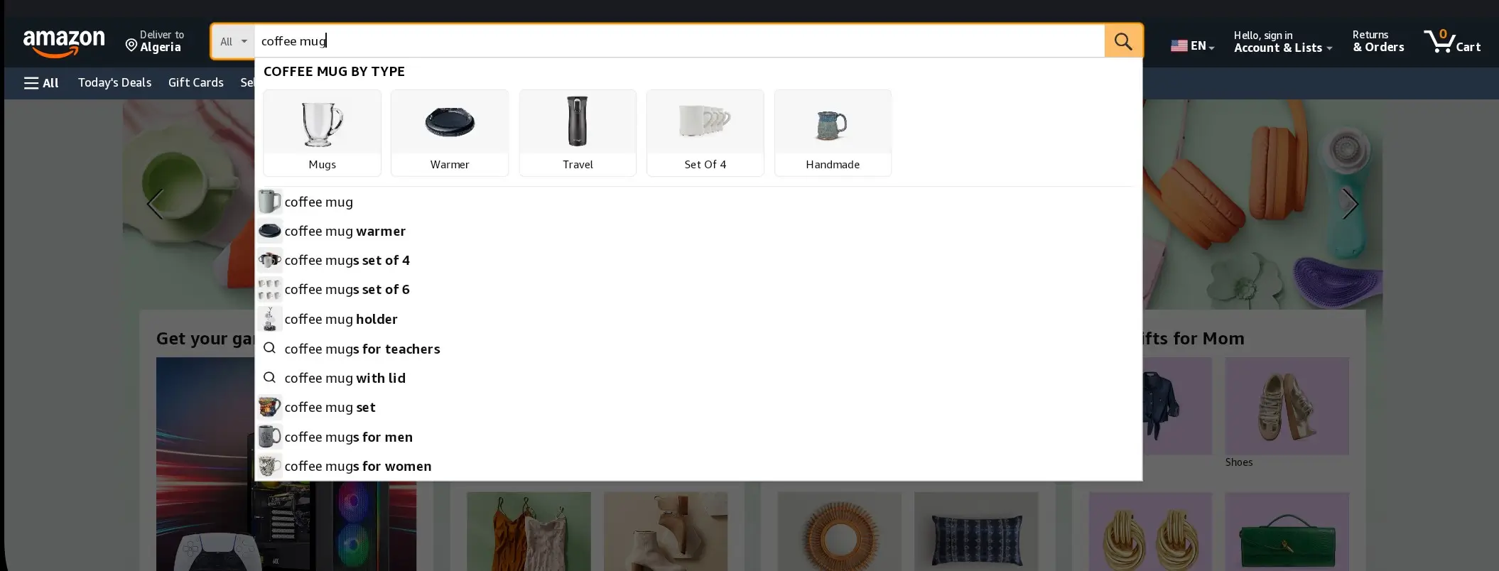 how to find products to sell on Amazon using Amazon search suggestions