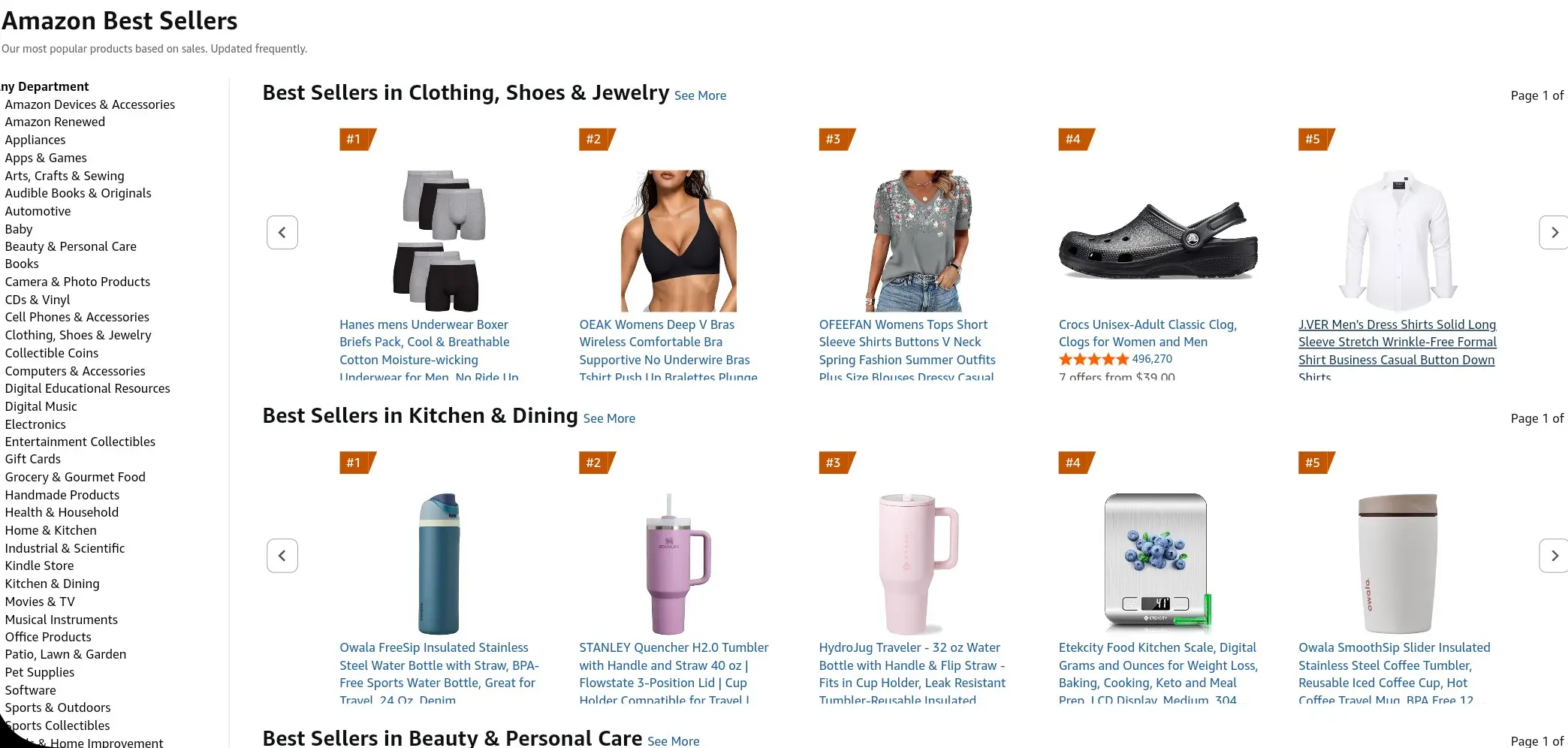how to find products to sell on Amazon using Amazon Best Sellers